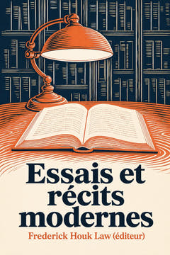 Essais et récits modernes, the cover of this edition
