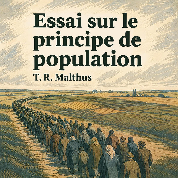 Essai sur le principe de population, the audiobook cover