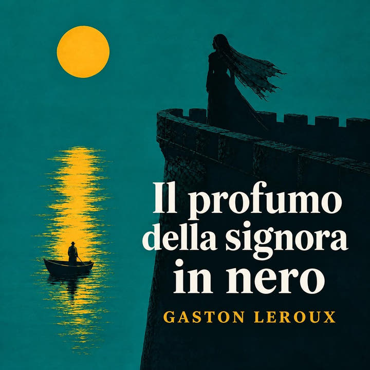 Il profumo della signora in nero, the audiobook cover