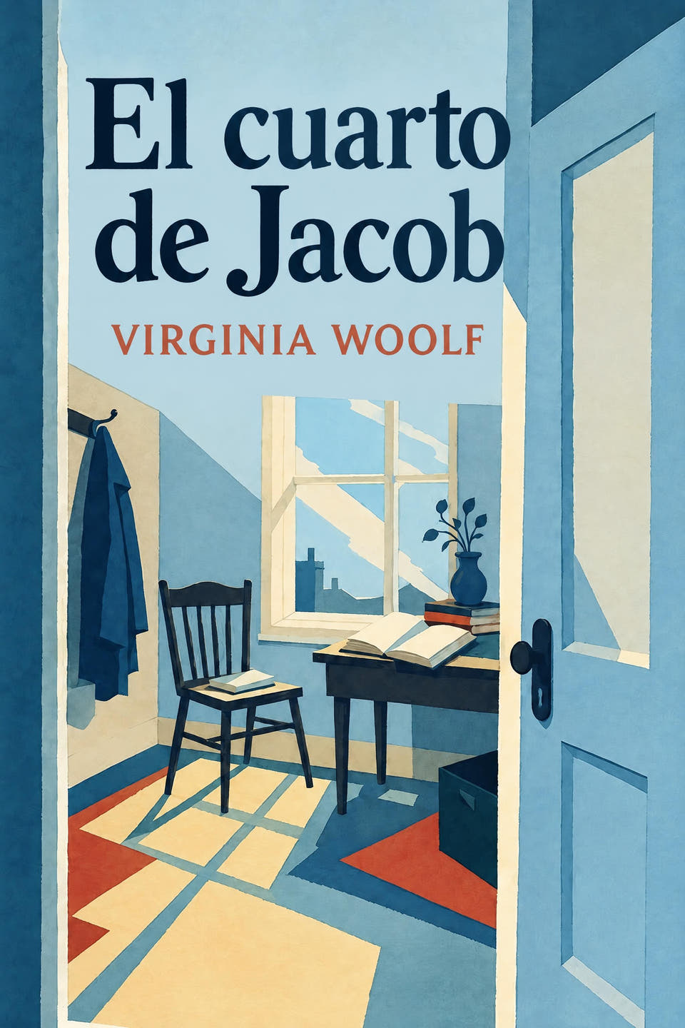 El cuarto de Jacob by Virginia Woolf, the cover