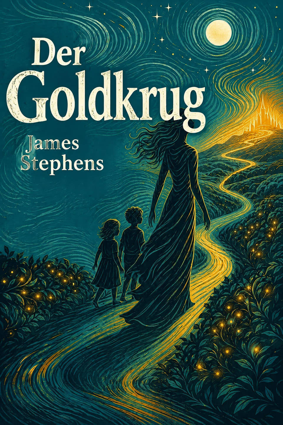 Der Goldkrug by James Stephens, the cover