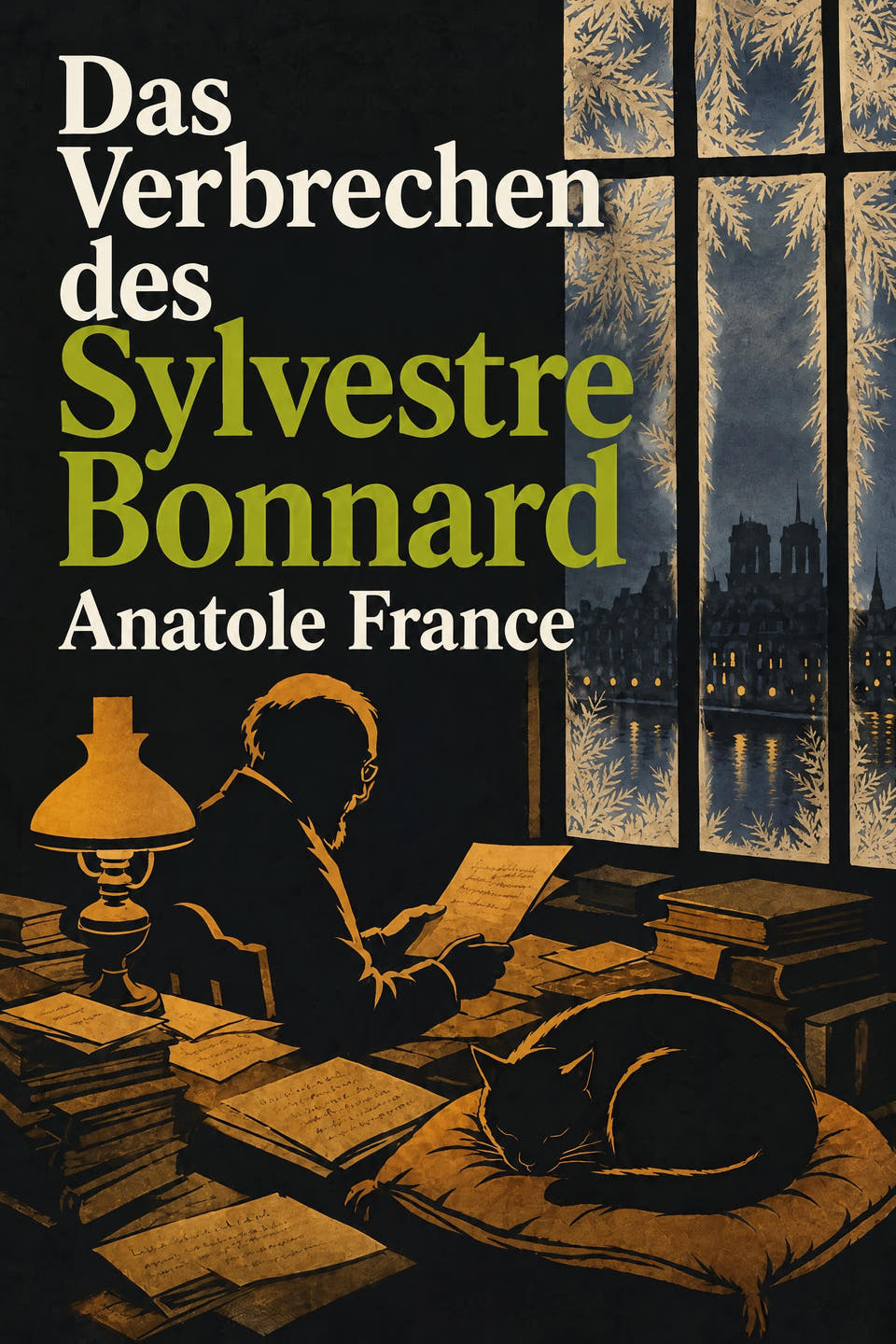 Das Verbrechen des Sylvestre Bonnard by Anatole France, the cover