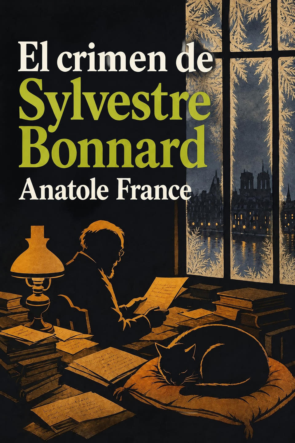 El crimen de Sylvestre Bonnard by Anatole France, the cover