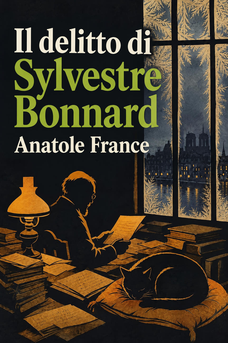Il delitto di Sylvestre Bonnard by Anatole France, the cover