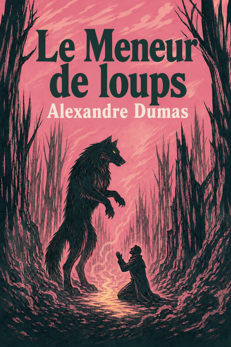 Le Meneur de loups by Alexandre Dumas, the cover