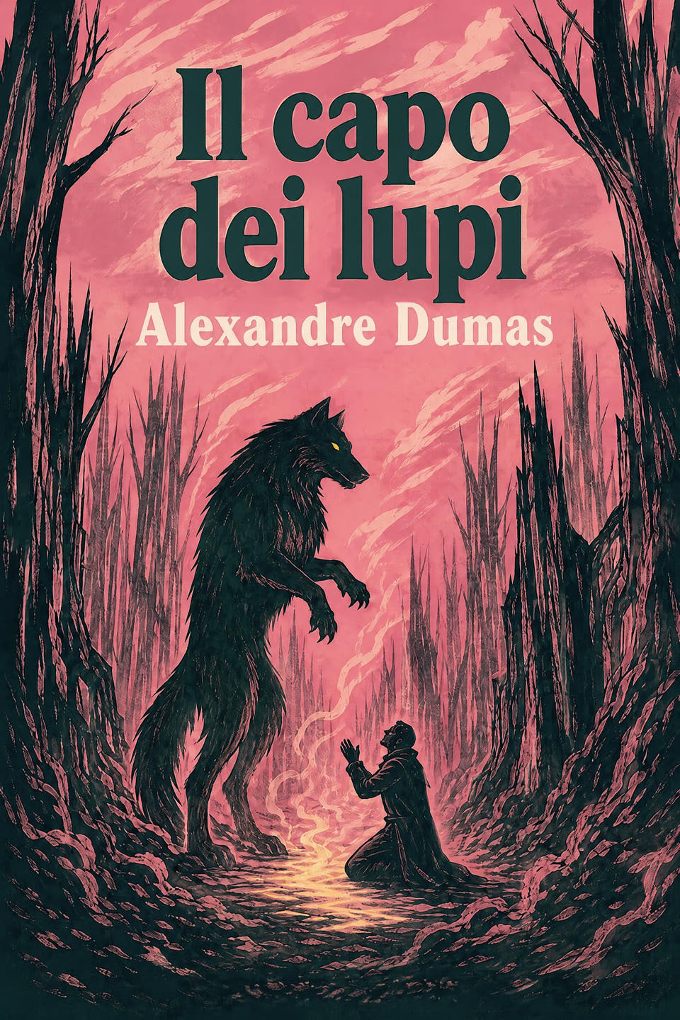 Il capo dei lupi by Alexandre Dumas, the cover
