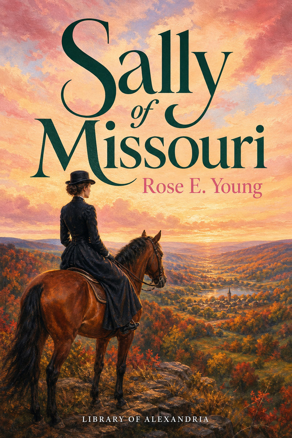 Sally of Missouri by Rose E. Young, the cover
