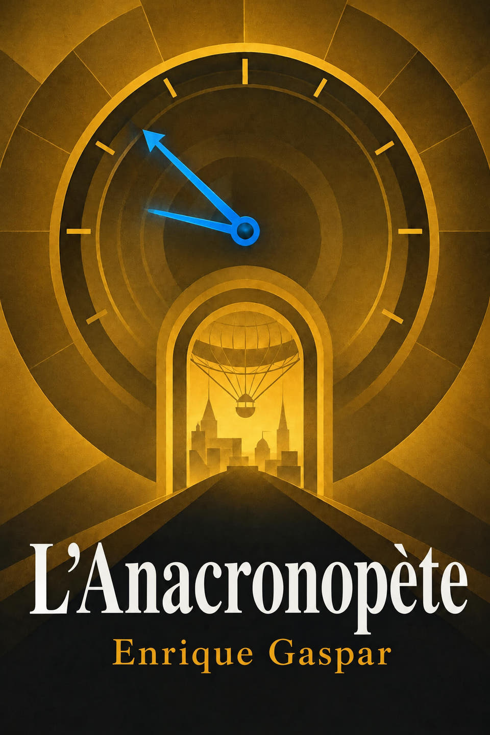 L’Anacronopète by Enrique Gaspar, the cover