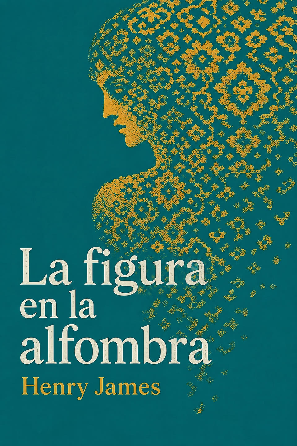 La figura en la alfombra by Henry James, the cover