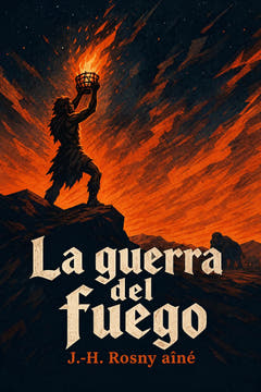 La guerra del fuego, the cover of this edition