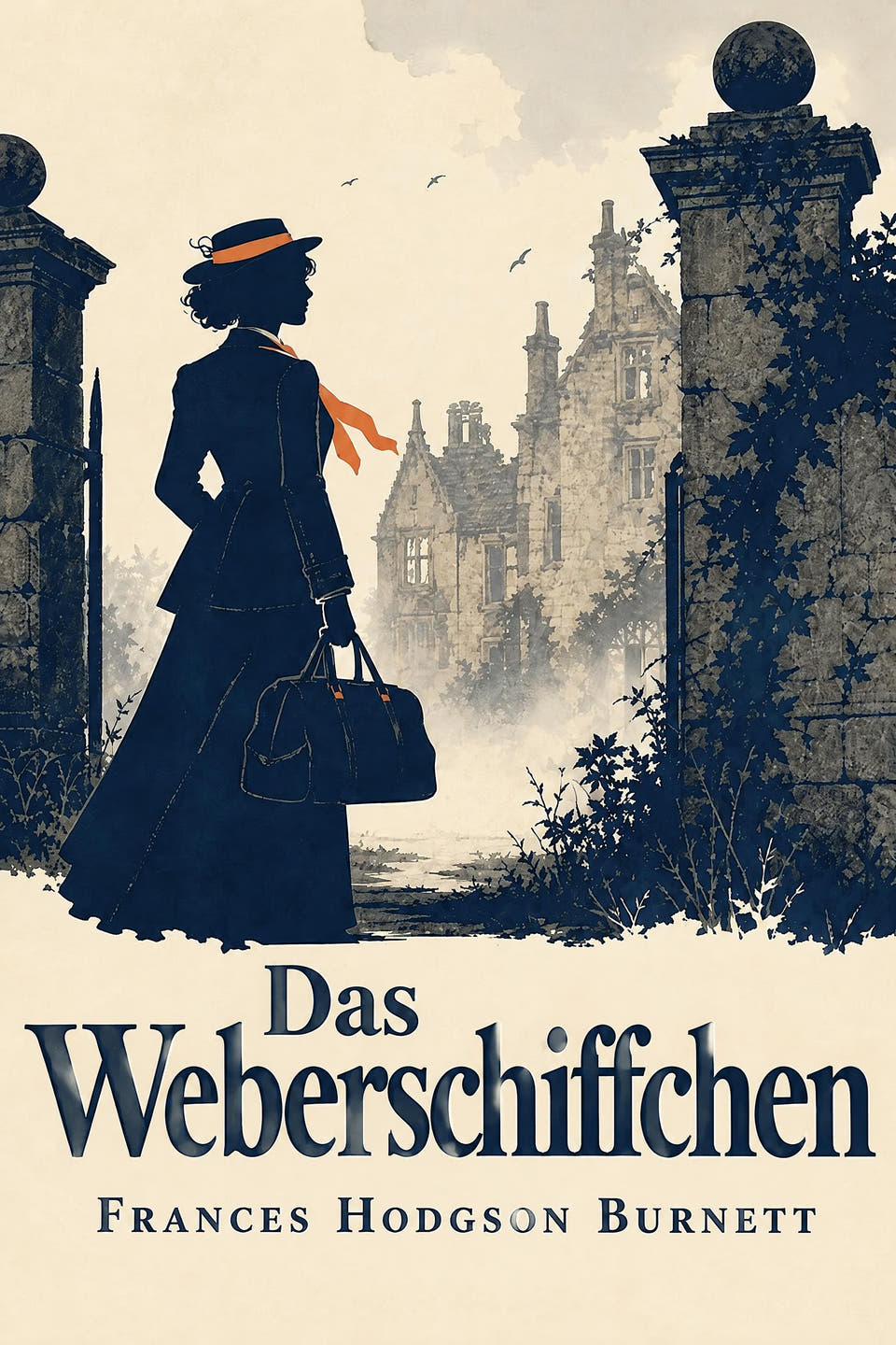 Das Weberschiffchen by Frances Hodgson Burnett, the cover