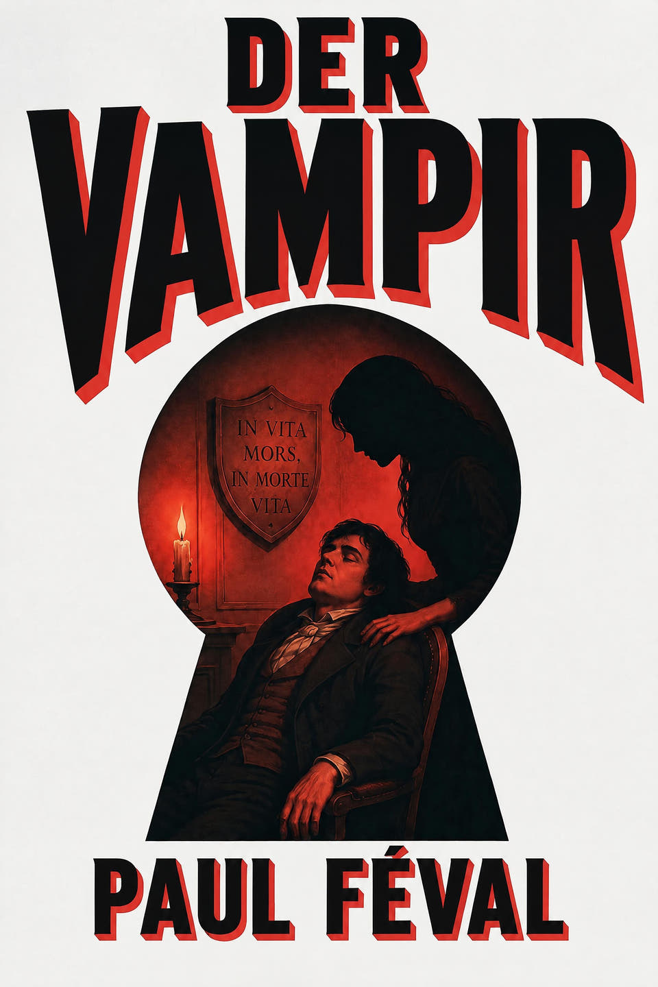 Der Vampir by Paul Féval, the cover