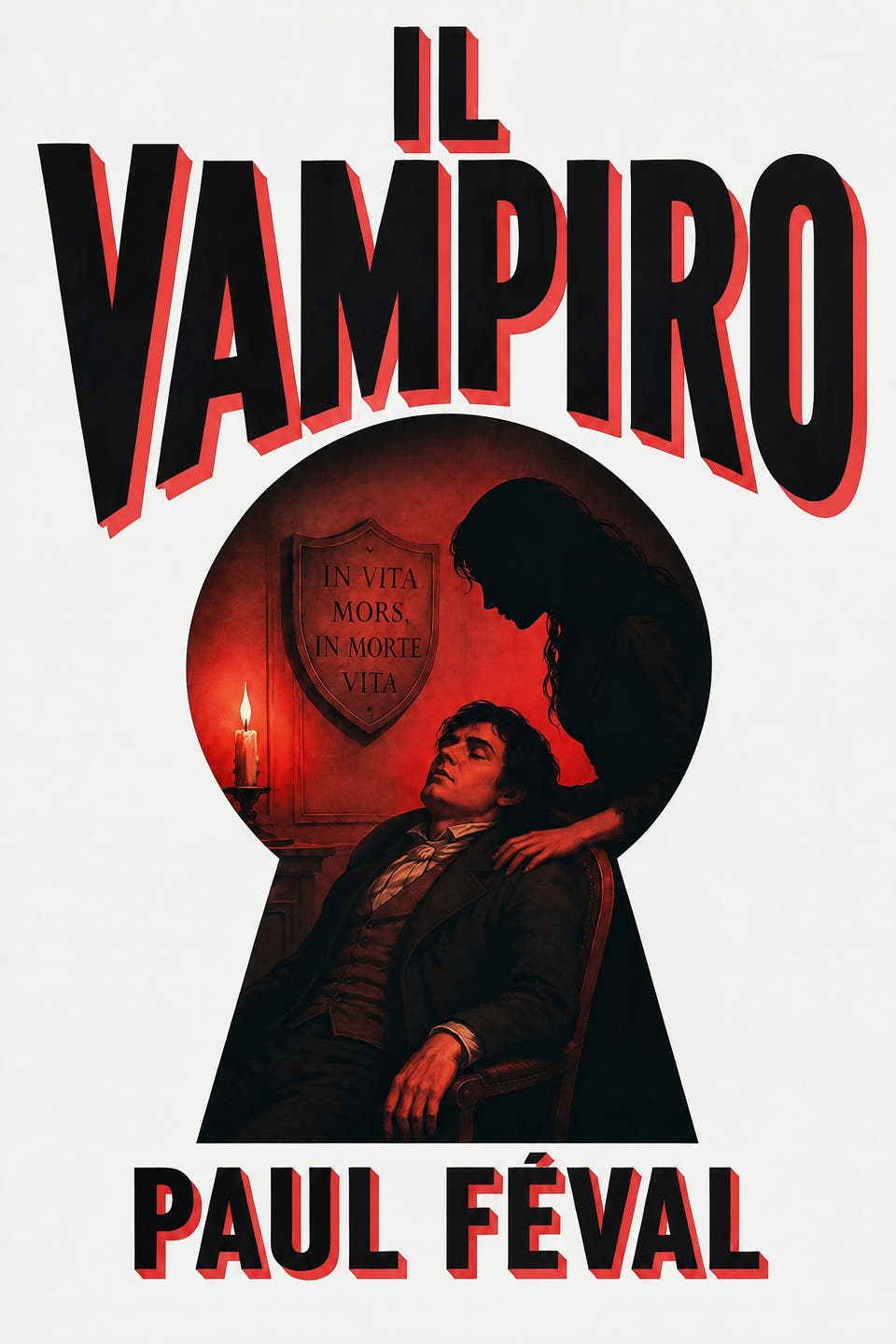 Il vampiro by Paul Féval, the cover