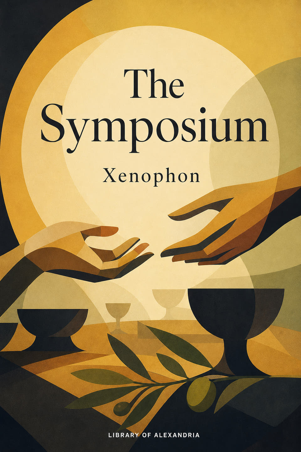 The Symposium by Xenophon, the cover