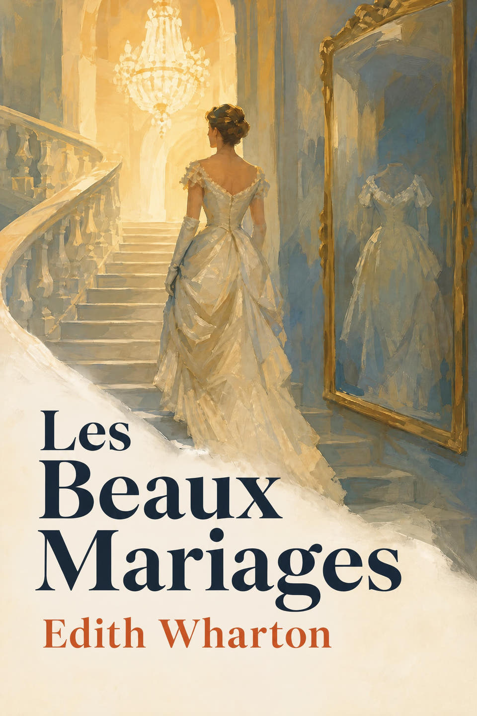 Les Beaux Mariages by Edith Wharton, the cover
