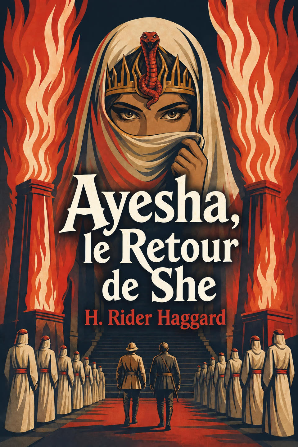 Ayesha, le Retour de She by H. Rider Haggard, the cover