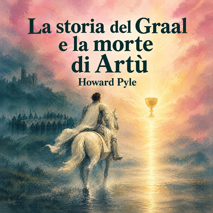 La storia del Graal e la morte di Artù, the audiobook cover