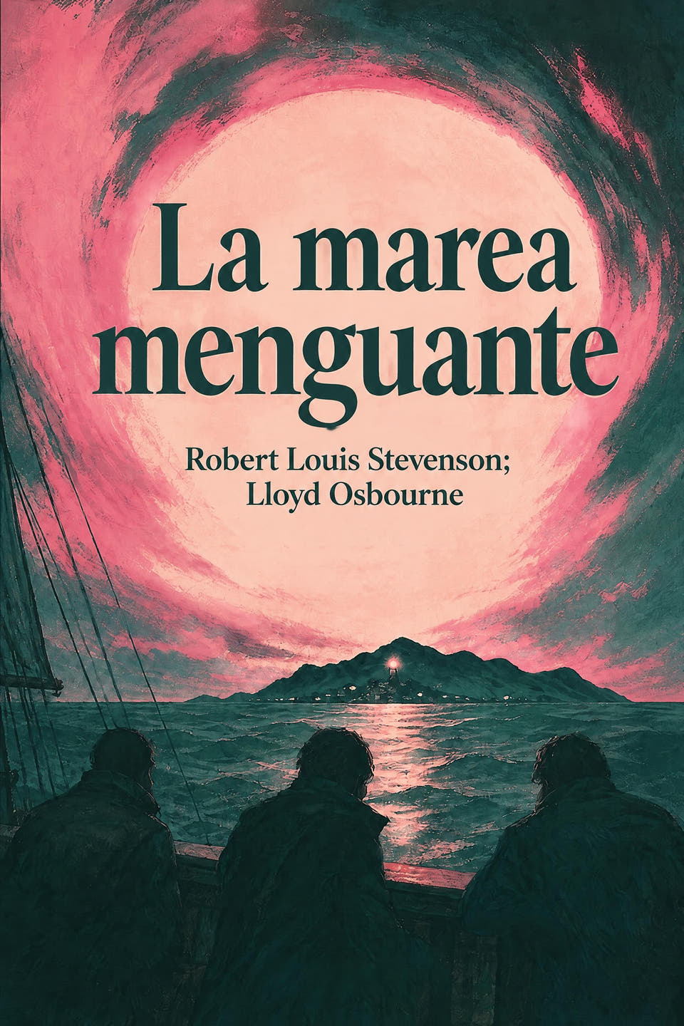 La marea menguante by Robert Louis Stevenson; Lloyd Osbourne, the cover