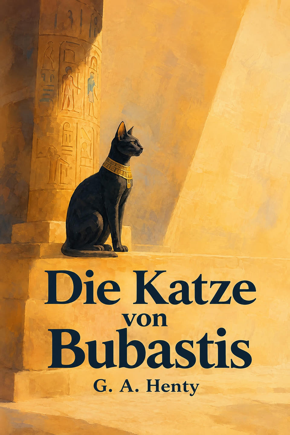 Die Katze von Bubastis by G. A. Henty, the cover