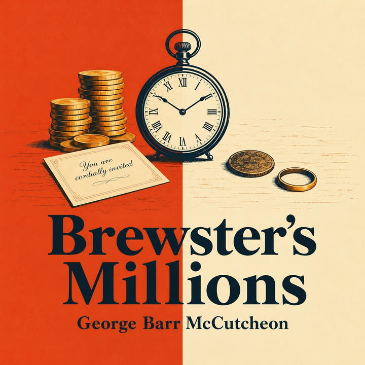 Los millones de Brewster, the audiobook cover