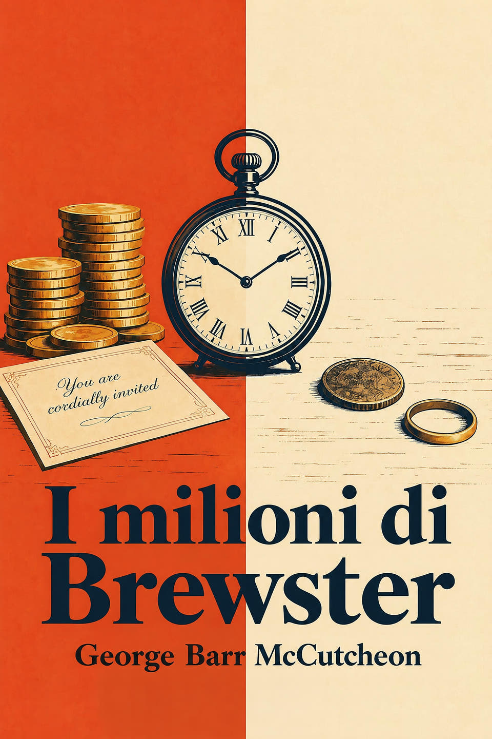 I milioni di Brewster by George Barr McCutcheon, the cover