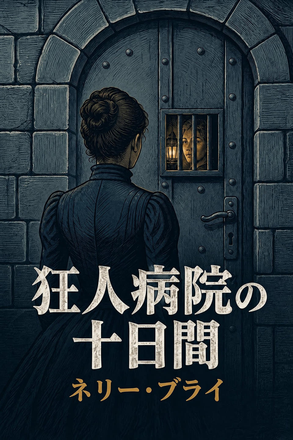 ネリー・ブライ著『狂人病院の十日間』の表紙
