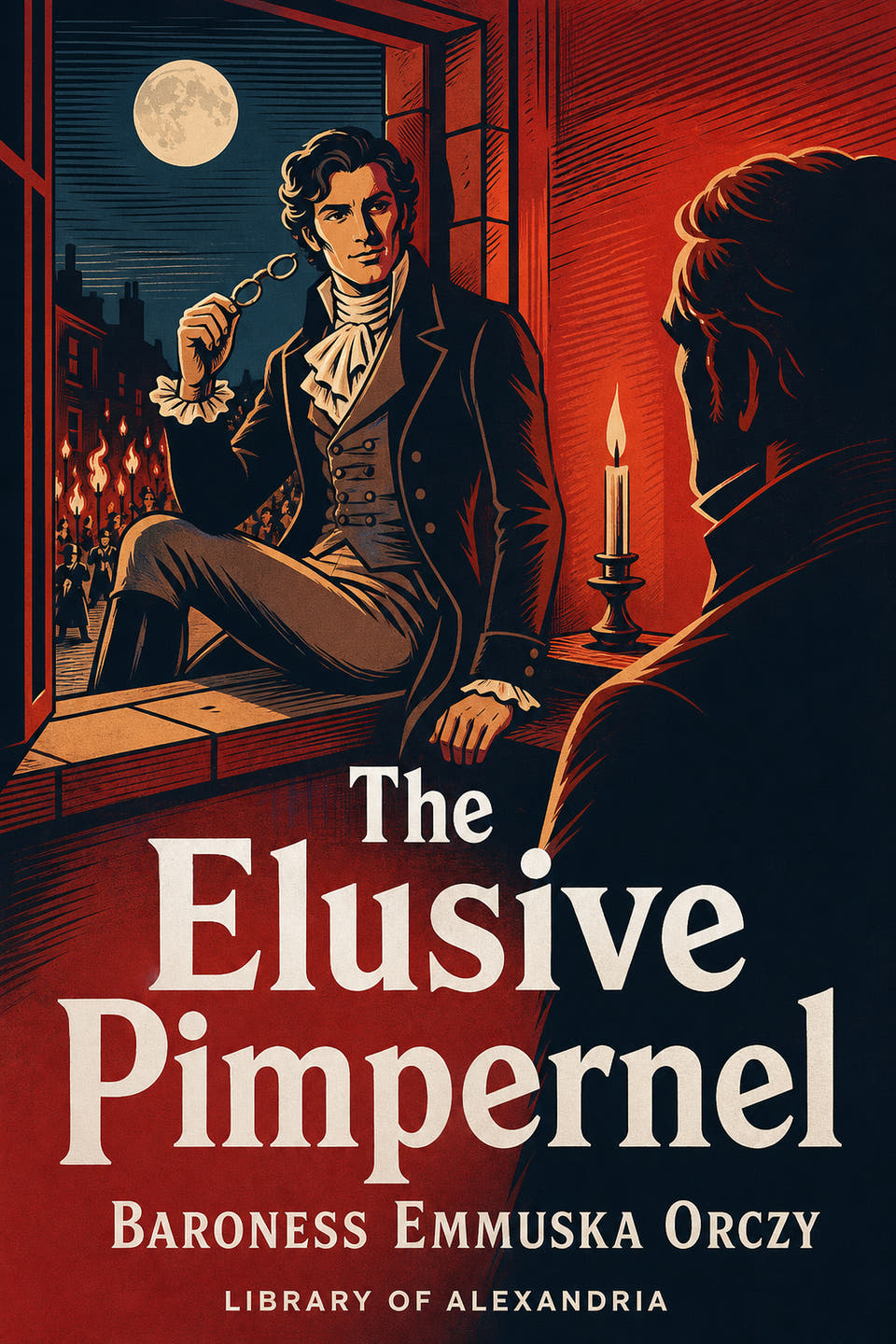 La esquiva Pimpinela by Baronesa Orczy, the cover