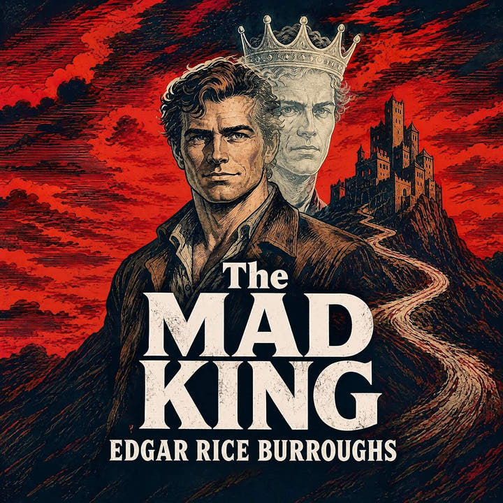 The Mad King, the audiobook cover
