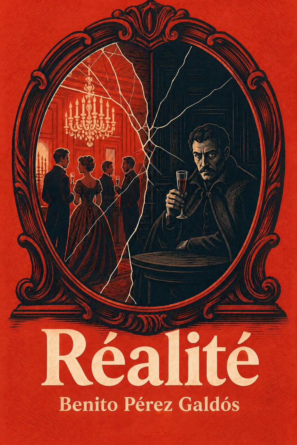 Réalité by Benito Pérez Galdós, the cover