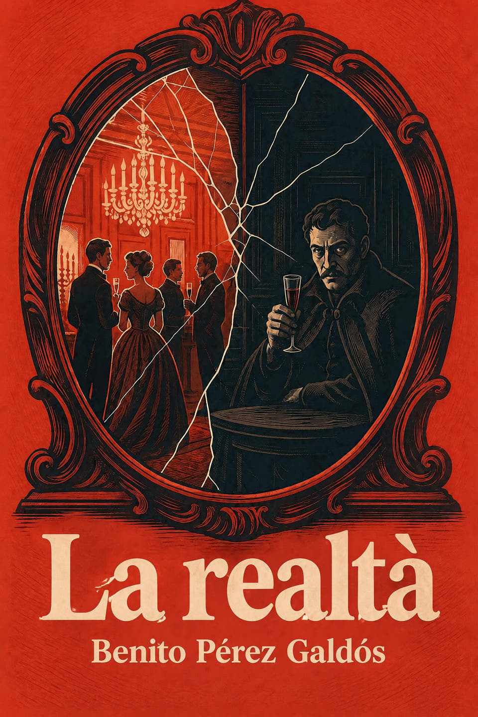 La realtà by Benito Pérez Galdós, the cover
