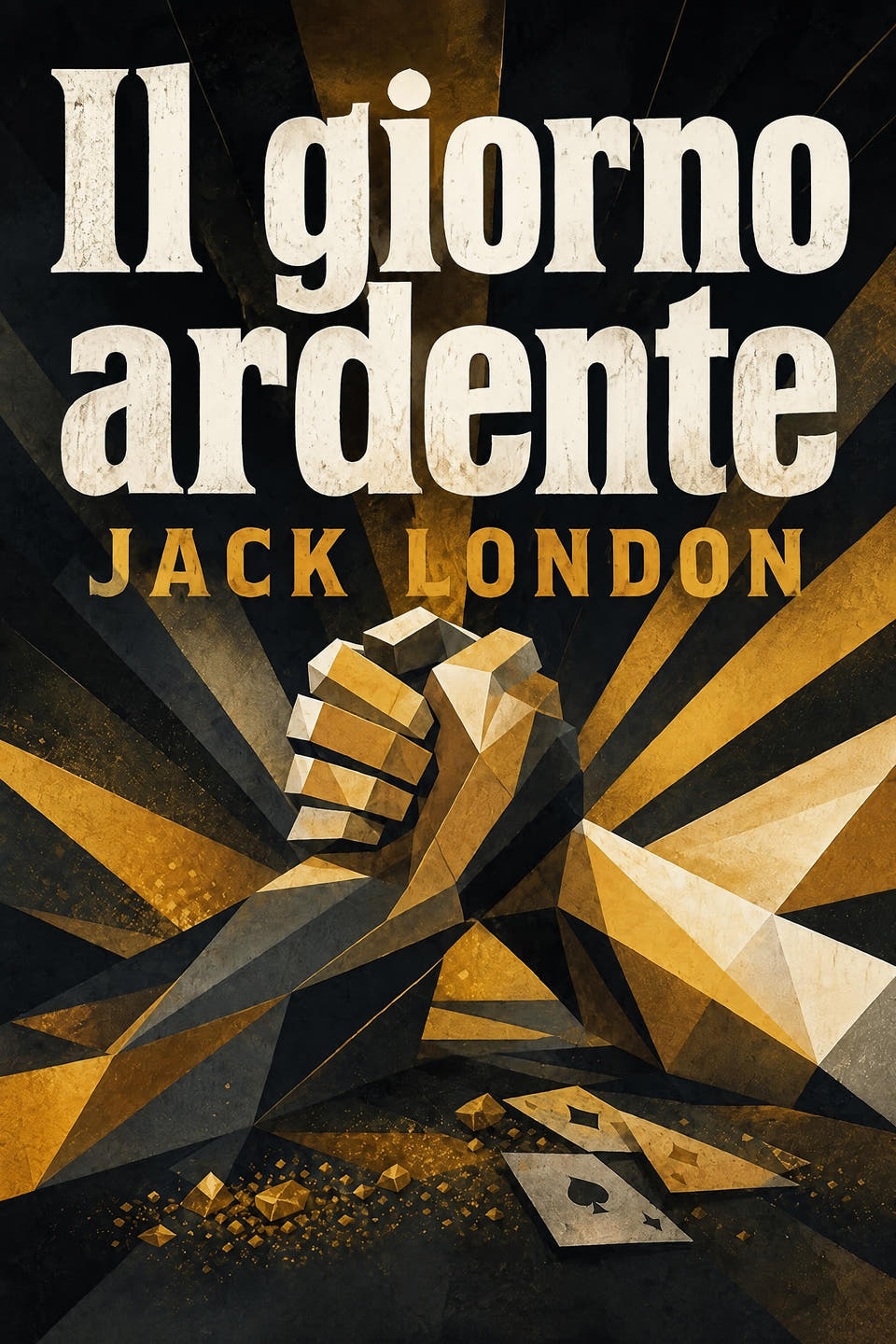 Il giorno ardente by Jack London, the cover
