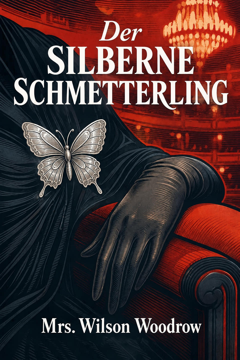 Der silberne Schmetterling by Mrs. Wilson Woodrow, the cover
