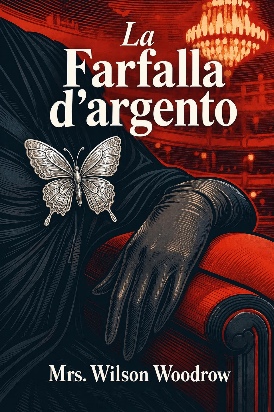 La Farfalla d'argento by Mrs. Wilson Woodrow, the cover