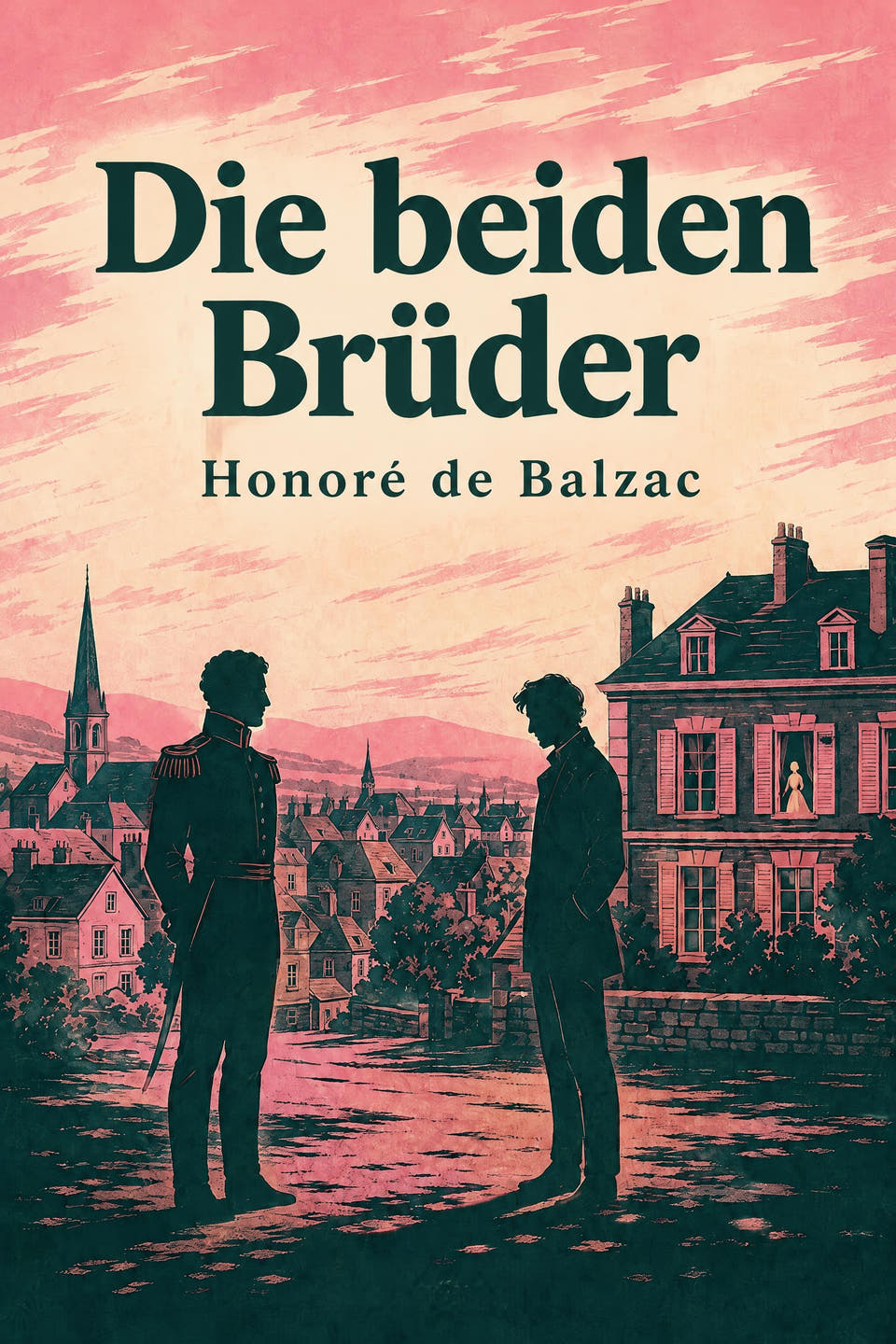 Die beiden Brüder by Honoré de Balzac, the cover