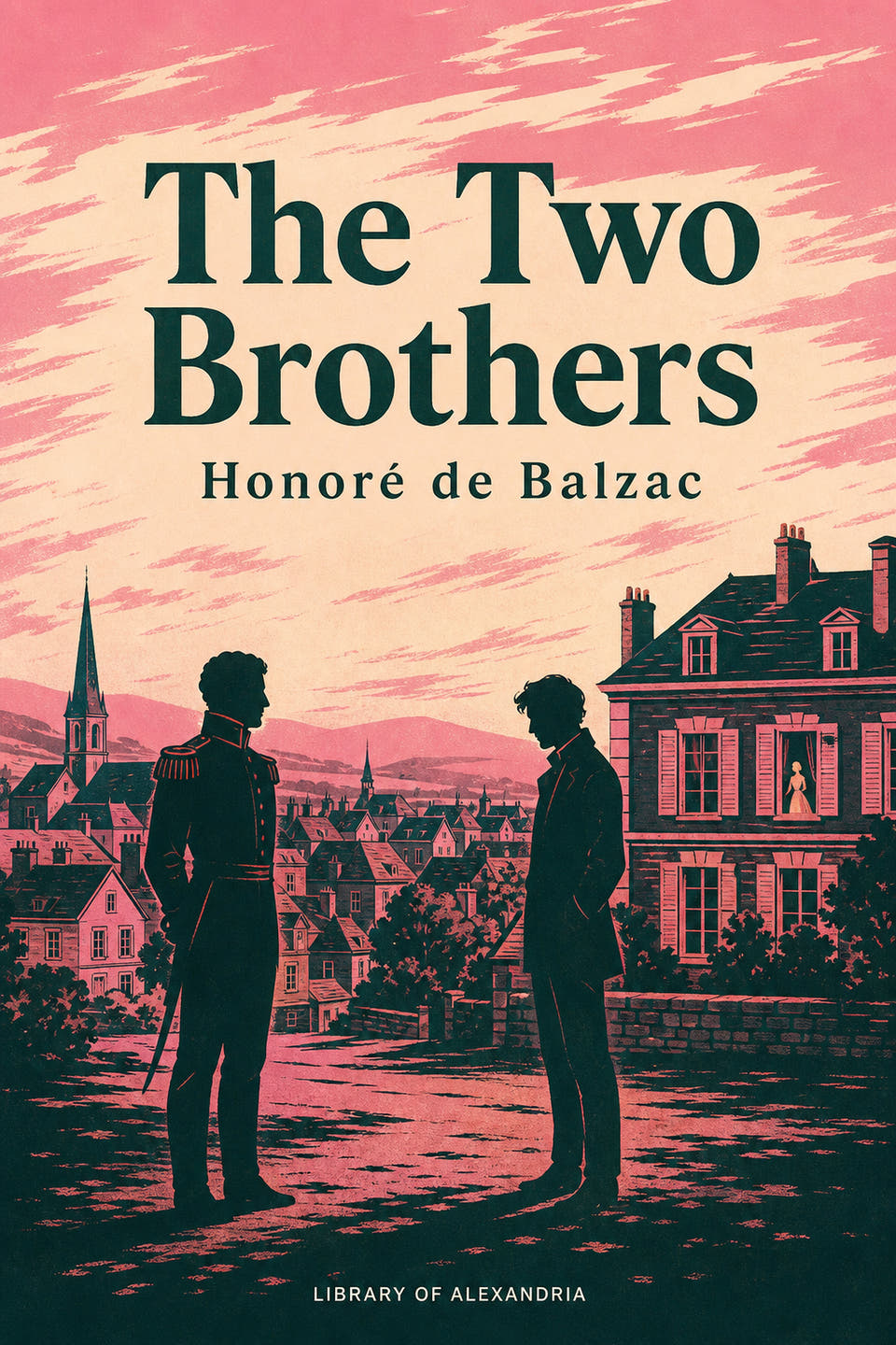 The Two Brothers by Honoré de Balzac, the cover