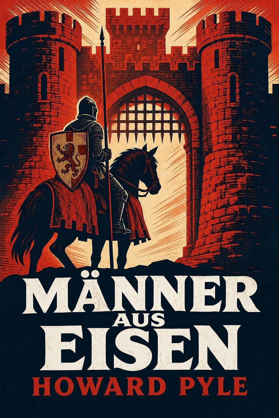 Männer aus Eisen by Howard Pyle, the cover