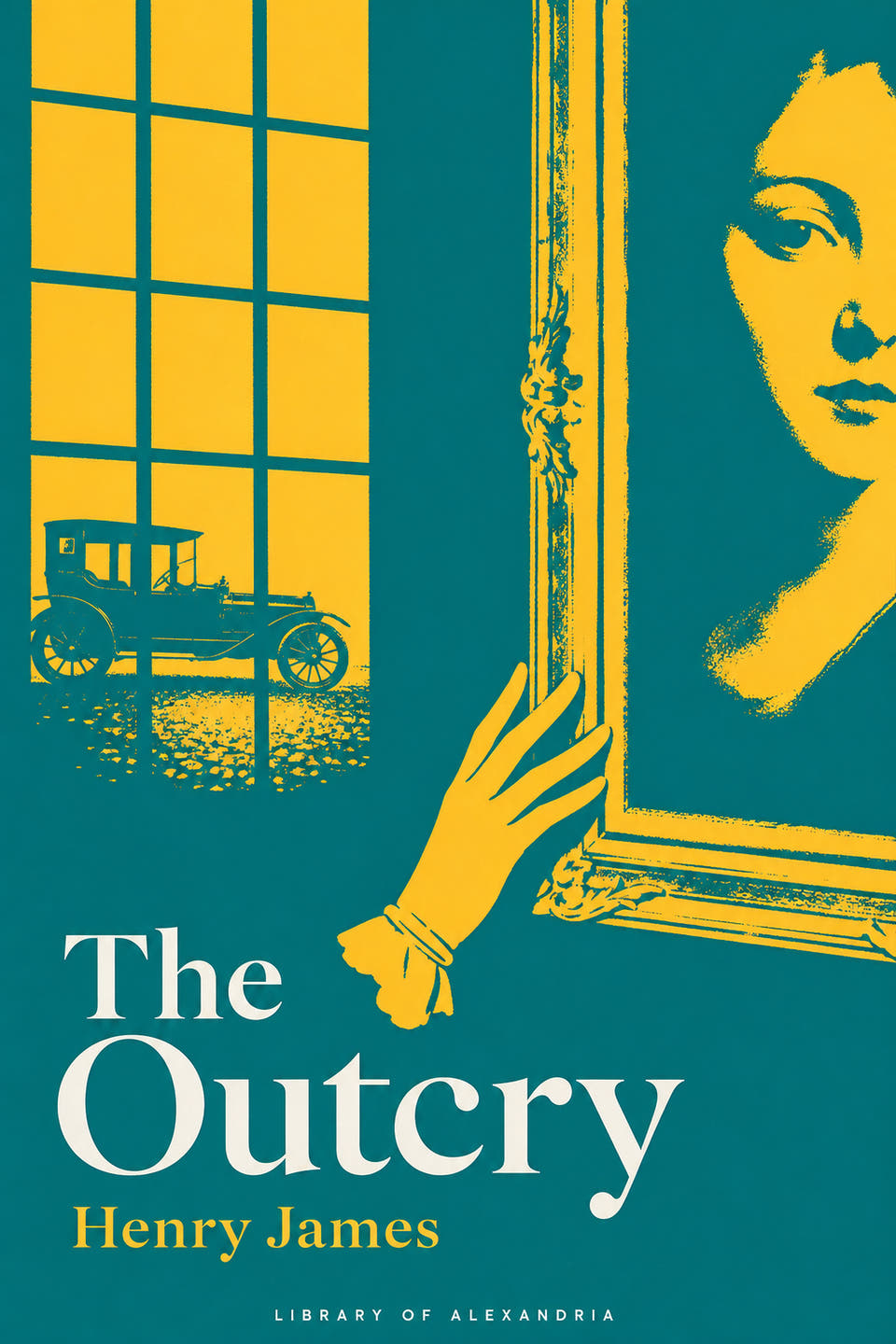 The Outcry by Henry James, the cover
