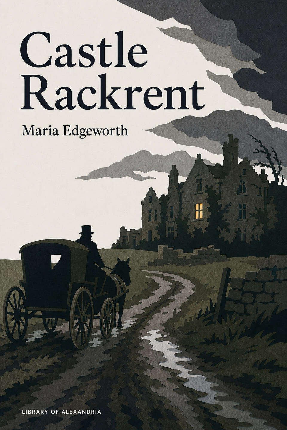 Castle Rackrent by Maria Edgeworth, the cover