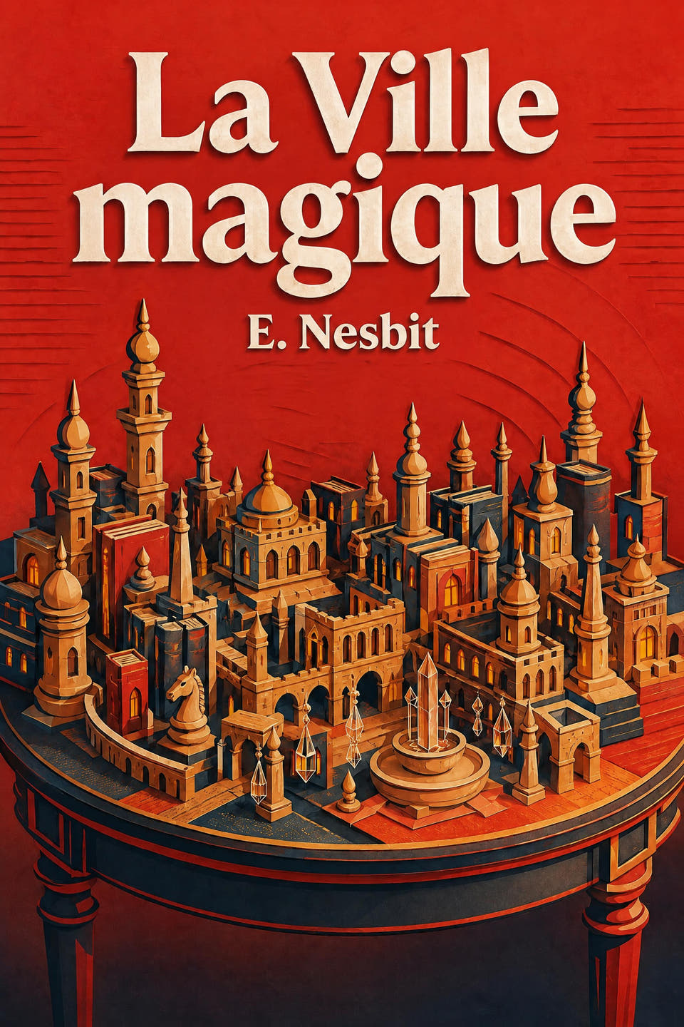 La Ville magique by E. Nesbit, the cover