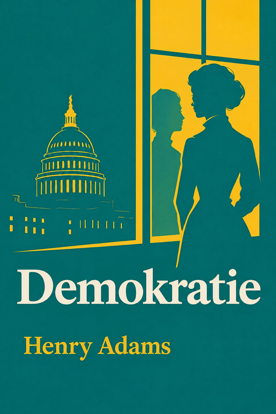 Demokratie by Henry Adams, the cover