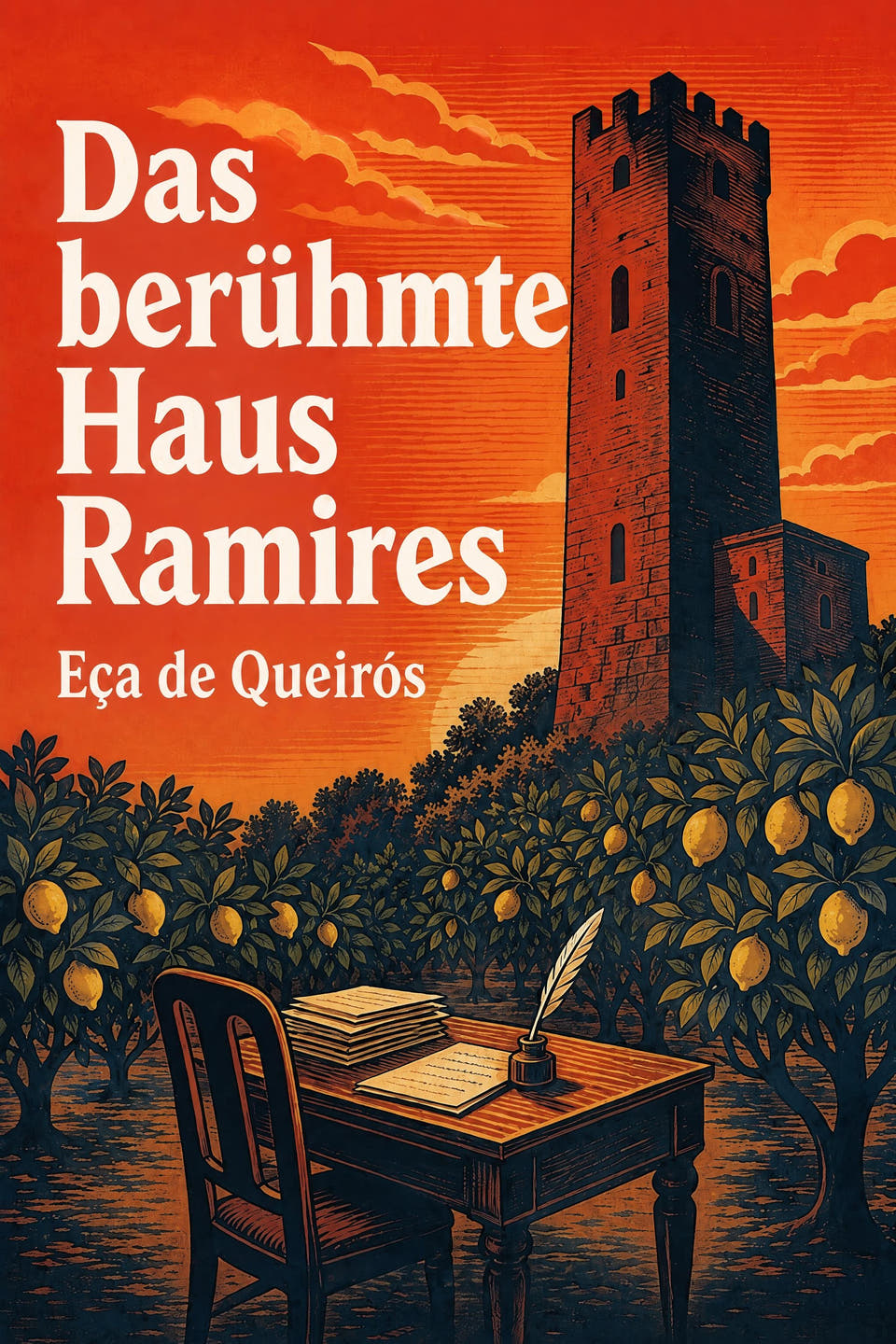 Das berühmte Haus Ramires by Eça de Queirós, the cover