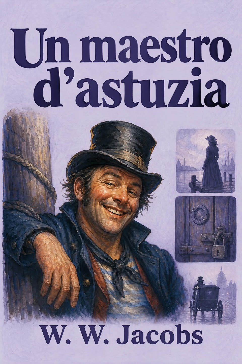 Un maestro d’astuzia by W. W. Jacobs, the cover