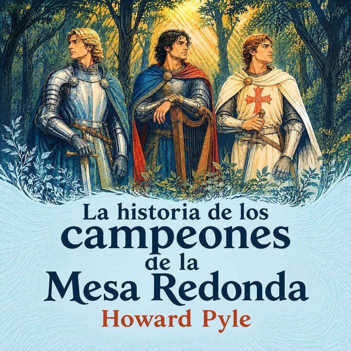 La historia de los campeones de la Mesa Redonda, portada del audiolibro