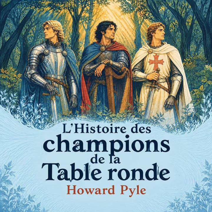 L’Histoire des champions de la Table ronde, la couverture du livre audio