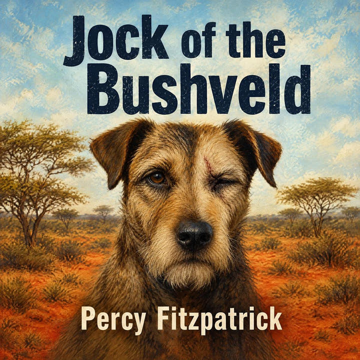 Jock of the Bushveld, the audiobook cover