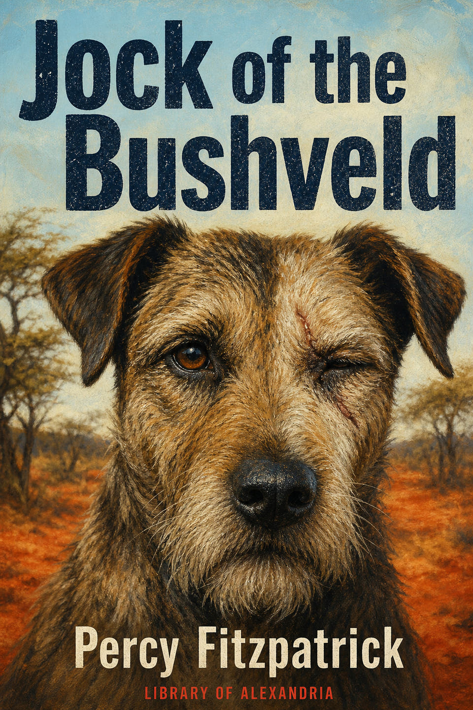 Jock of the Bushveld by Percy Fitzpatrick, the cover