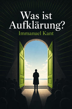 Was ist Aufklärung?, the cover of this edition
