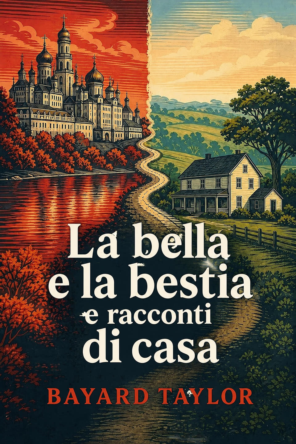 La bella e la bestia e racconti di casa by Bayard Taylor, the cover