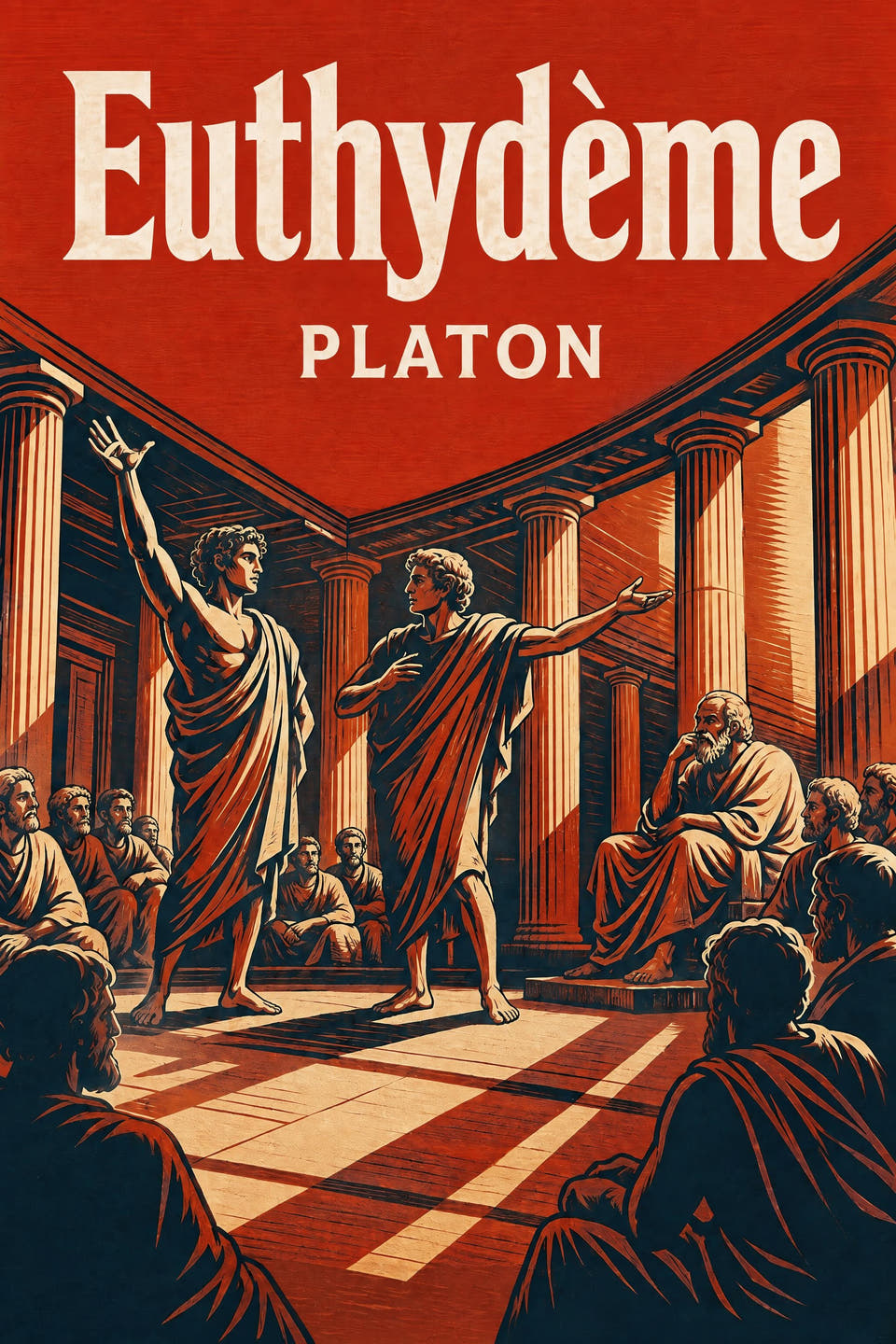 Euthydème by Platon, the cover