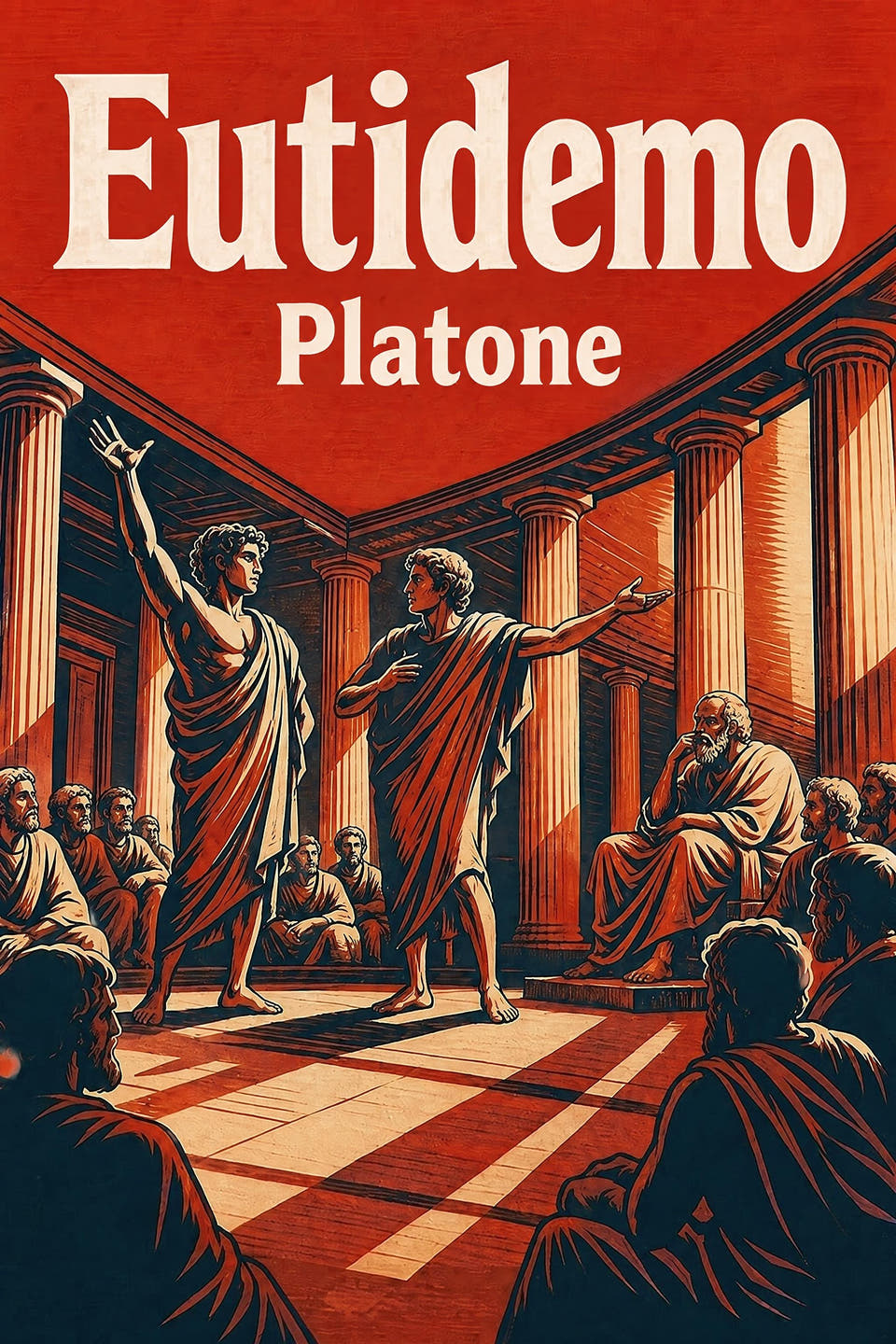 Eutidemo by Platone, the cover